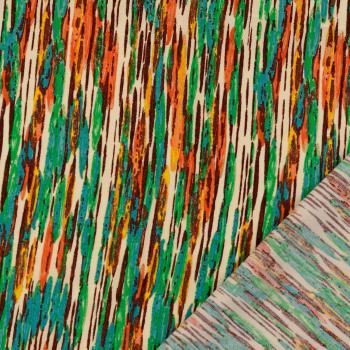 Viskose multicolor braun